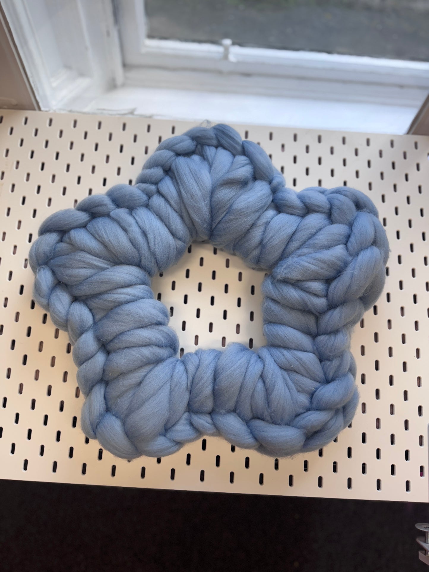 Star Woolly Wreath by Braw Wee Craft Club