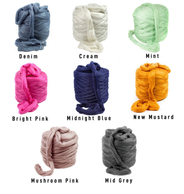 Wool Colours for Wreath Making