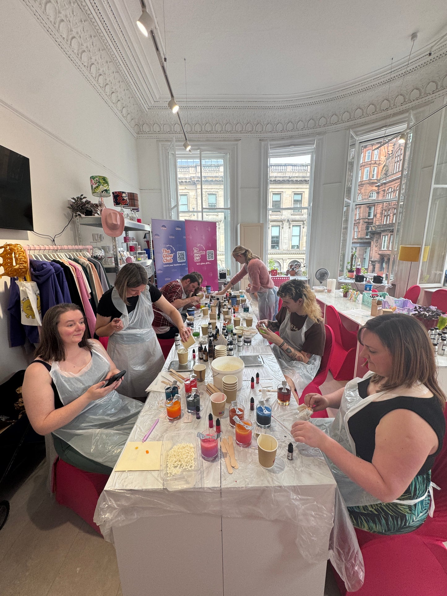 Soy Candle Making Workshop at Braw Wee