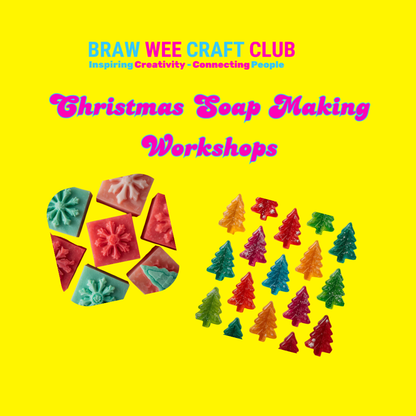 Christmas Soap Making at Braw Wee