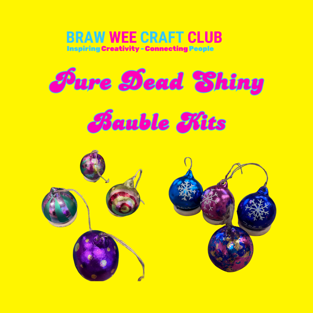 Pure Dead Shiny: Xmas Ceramic Baubles Kits