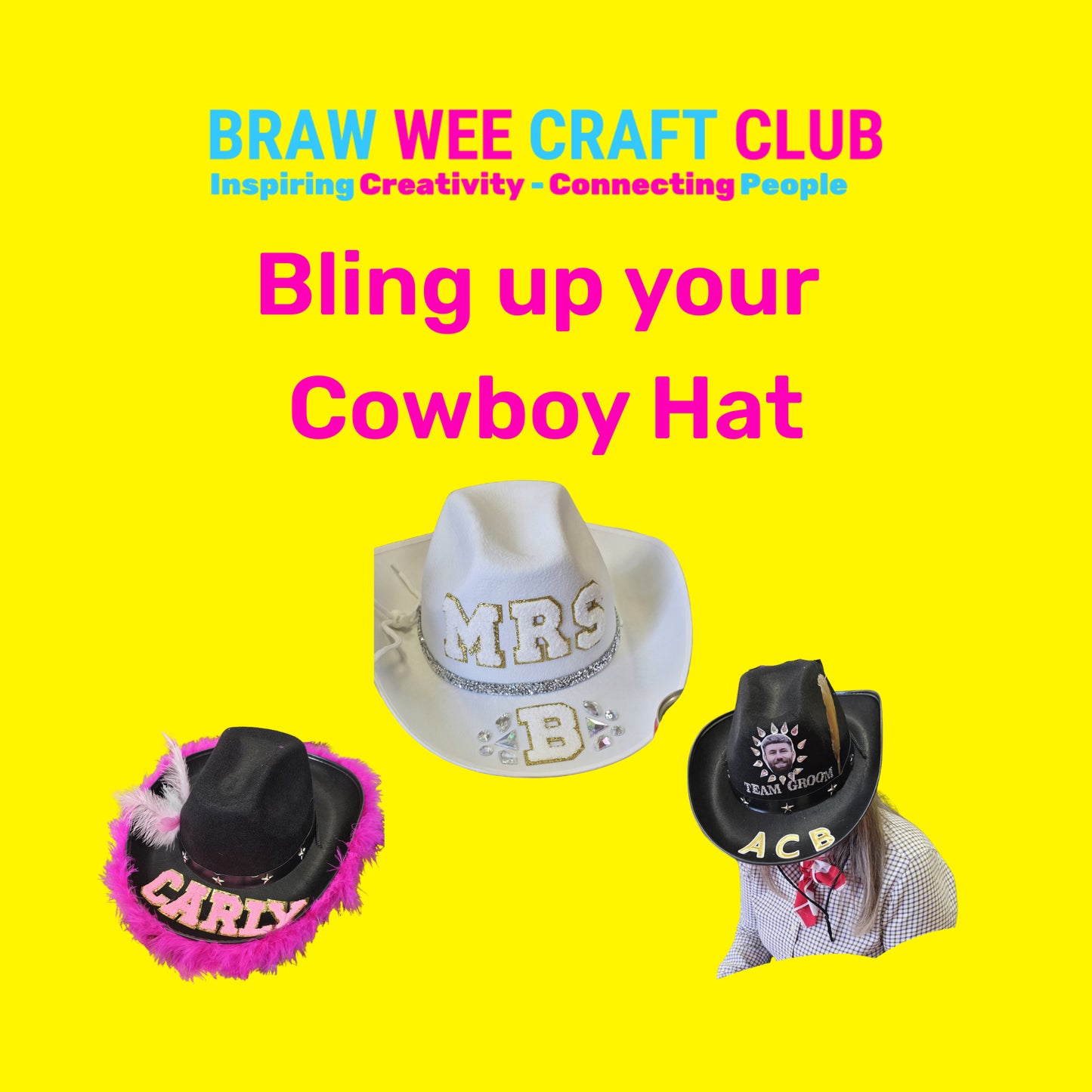 Bling up your Cowboy Hat
