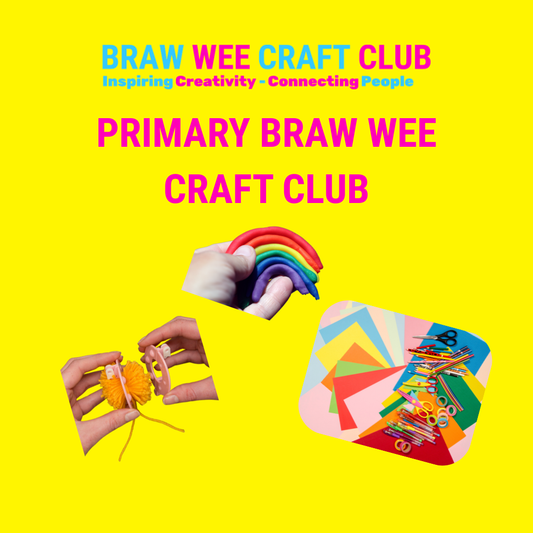 Primary Braw Wee Craft Club: Single Session