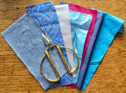 Disco Ball Kinusaiga Workshop in Glasgow | No-Sew Fabric Art with Disco Crafters Club