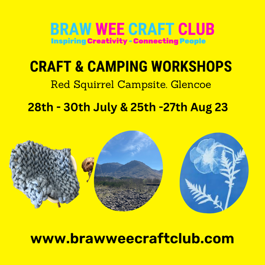 Workshop - Crafting & Camping At Red Squirrel Campsite