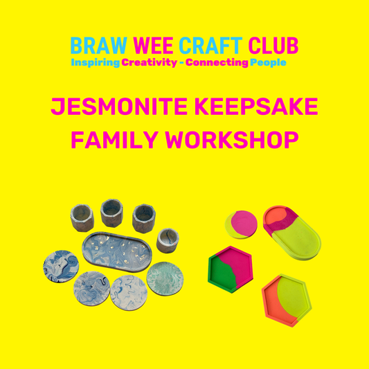 Make Your Own Jesmonite keepsake - Family Workshop
