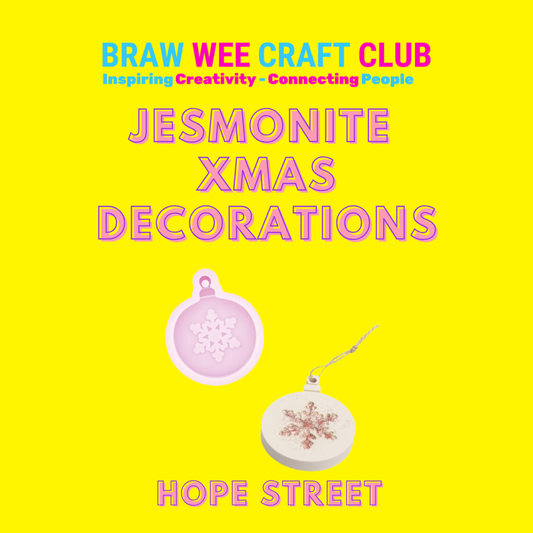 Workshop - Jesmonite Xmas Decorations Workshop
