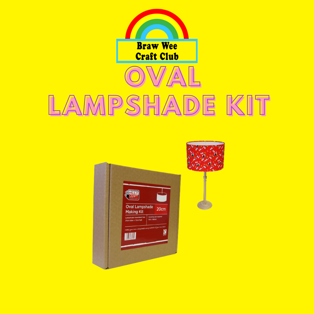 Craft Supplies - Oval Lampshade Making Kit