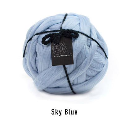 Learn to Arm Knit a Giant Blanket