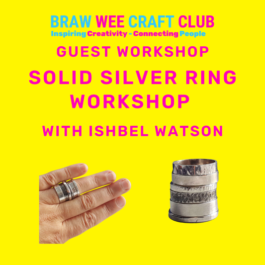 Workshop - Silver Ring Making With Ishbel Watson