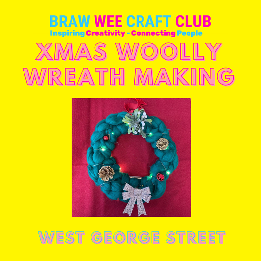 Workshop - Xmas Woolly Wreath Making Workshop