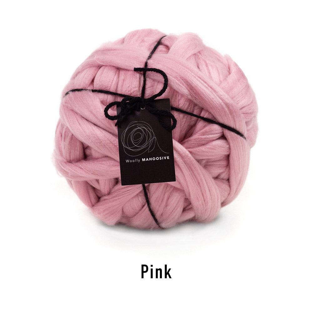 Pink Arm Knitting Wool