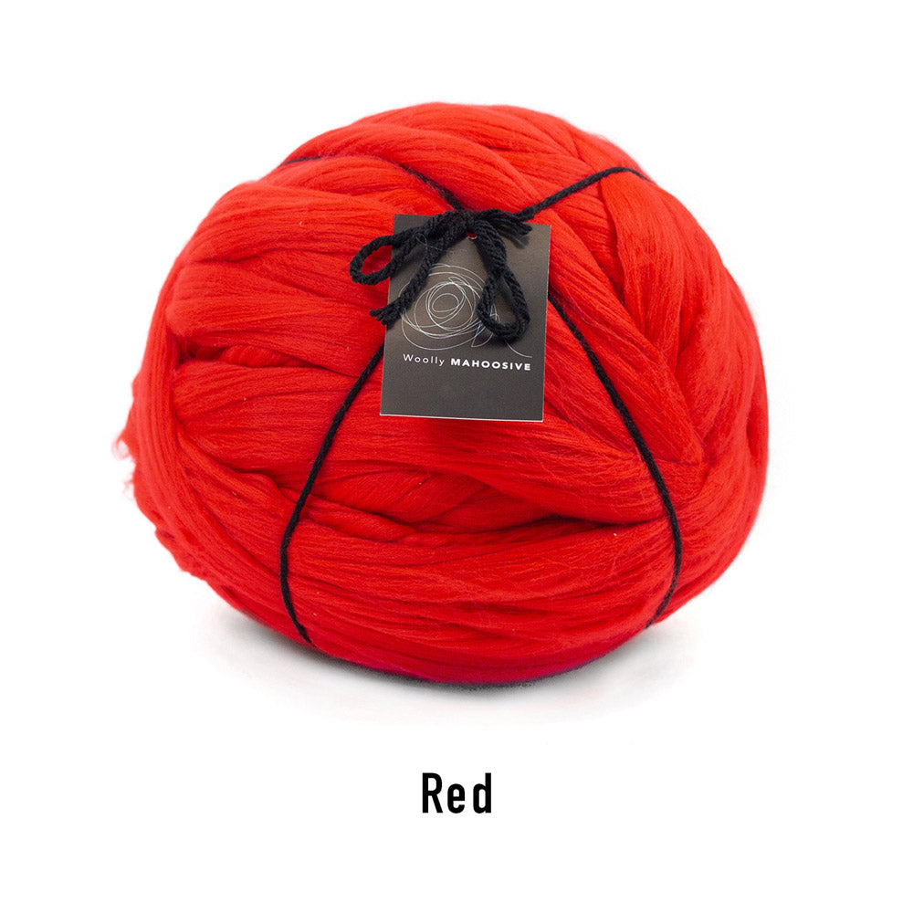Red Arm Knitting Wool