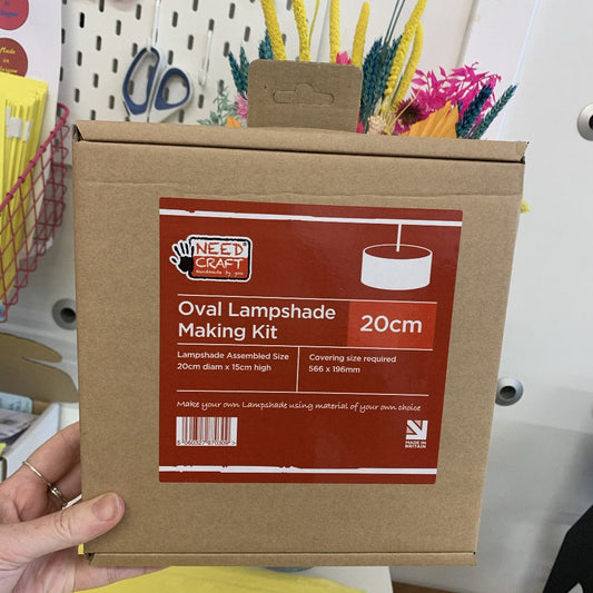 Oval Lampshade Making Kit-Braw Wee Craft Club