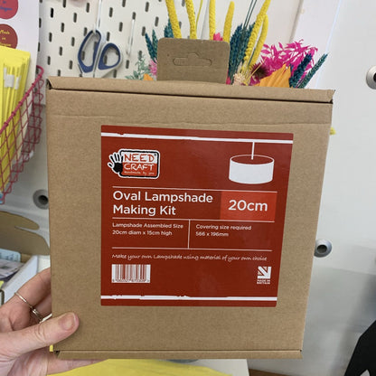 Oval Lampshade Making Kit-Braw Wee Craft Club